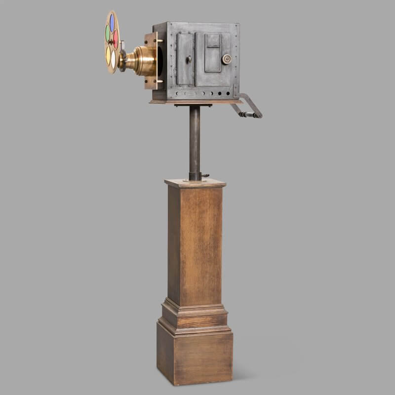 End of XIXth Century Theater Spotlight, (film. prop)