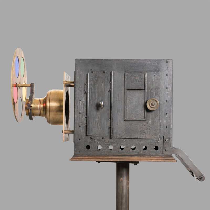 End of XIXth Century Theater Spotlight, (film. prop) - Image 3