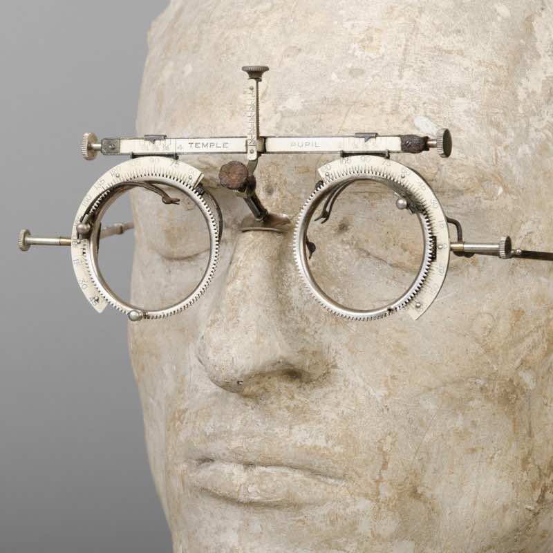 Optometrist Trial Glass Lens c.1930