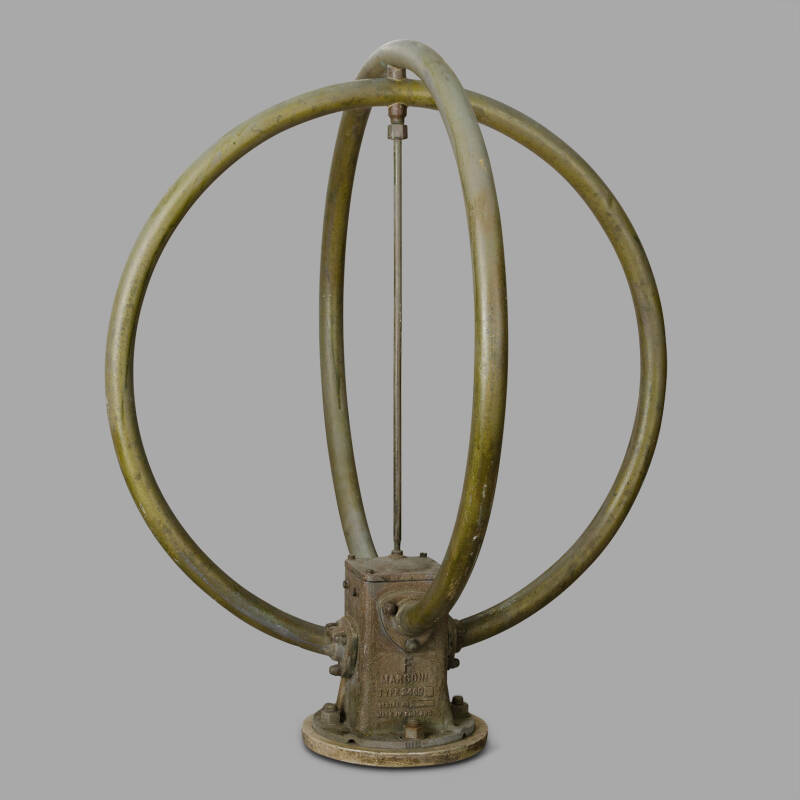 Large Gonio Bronze Marine Antenna