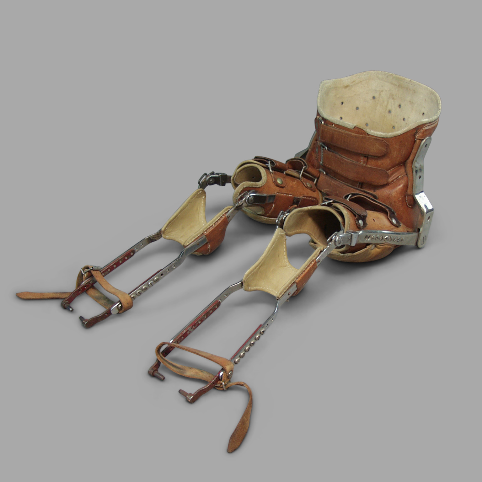 Children Model Double Brace Orthopedic Device, Around 1930